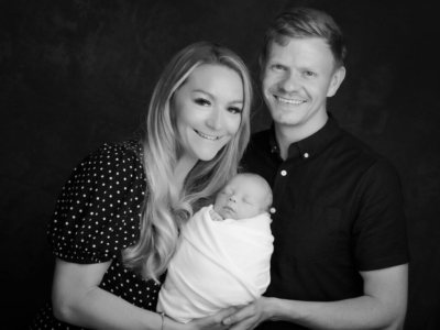 NEWBORN BABY Newborn with mum&dad, Dundee